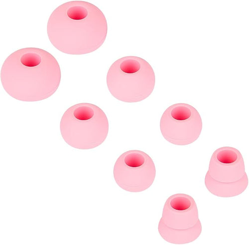 4 Pairs Silicone Earbud Tips Replacement Earbuds Cap Ear Tips Compatible by WKYMY