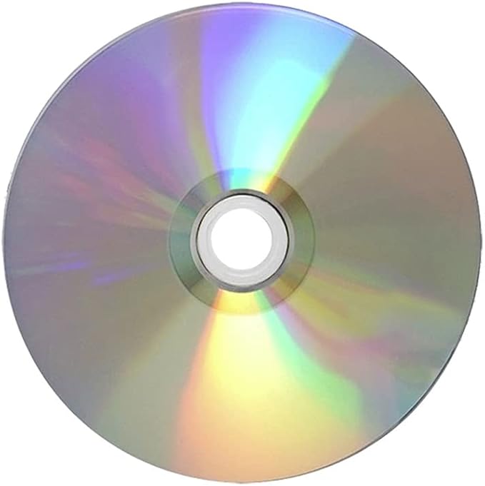 Blue AZO CD-R 700MB 52X Shiny Silver Blank Recordable Media Disc - Image 3