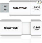 GIGASTONE 128GB Flash Drive Z60 USB 3.2 Gen 1, 120MB/s Ultra Fast, Retractable by Gigastone