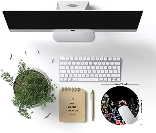 Floral Mouse Pad: Non-Slip Rubber Base & Comfortable Lycra Cloth - Image 6
