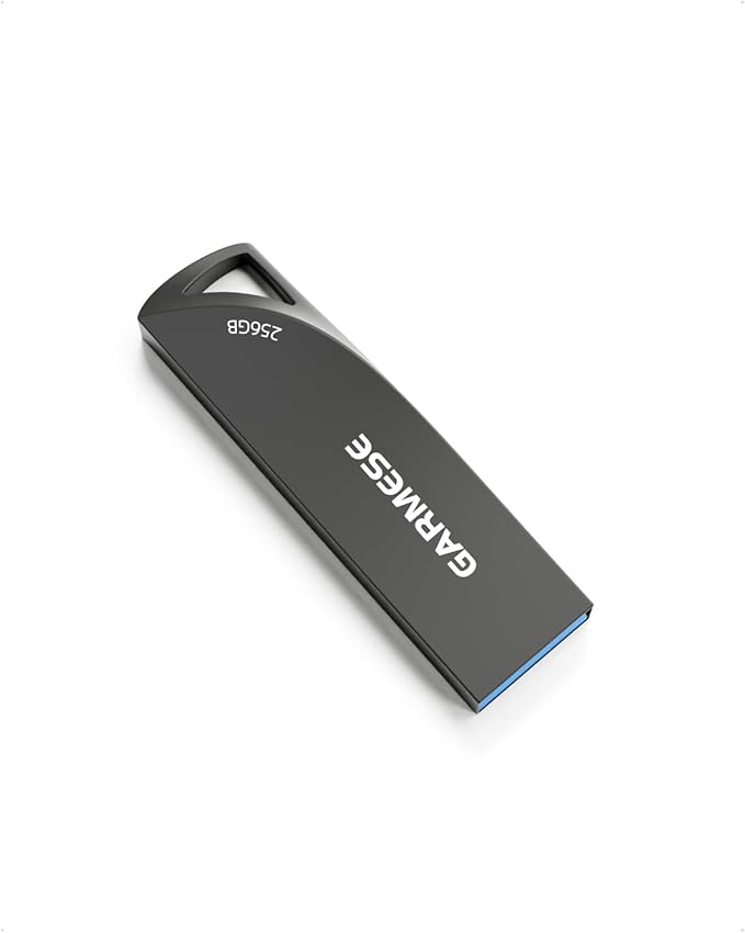256GB USB Flash Drive, Metal USB 3.0 Memory Stick Waterproof Slim Thumb Drive by GARMESE