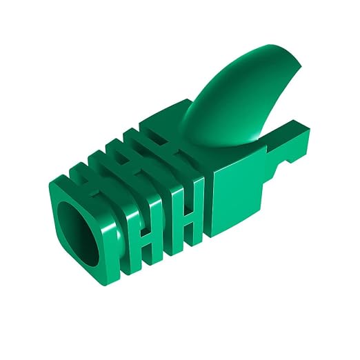 50 Pcs Cat5 Cat5E Cat6 Strain Relief Boot, RJ45 Plug Connector Cover Modular by VIVOCH