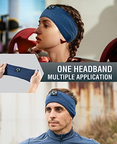 Perytong Sleep Headphones, Headband Headphones 10Hrs Bluetooth Headband - Image 3