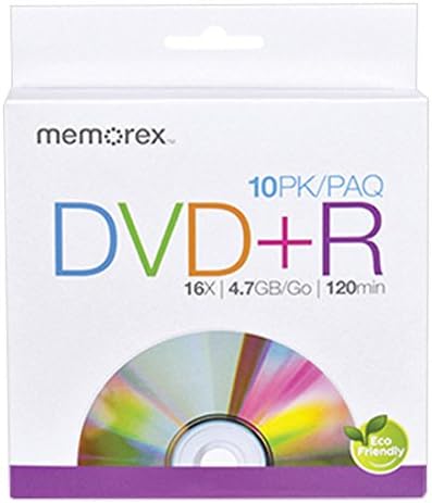 Memorex DVD R 16X 4.7GB/GO 120min by Memorex