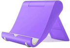 Cell Phone Stand for Desk Foldable Cell Phone Holder Desk Tablet Holder Mobile by JUSDIQIR