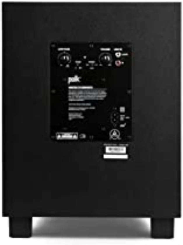 Polk Monitor XT10 Home Subwoofer, 100W Class D Amplification, Dolby Atmos - Image 7