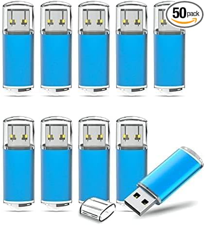TOPESEL USB Flash Drive 50 Pack 2GB USB 2.0 Flash Drive High Speed 4G Memory by TOPESEL
