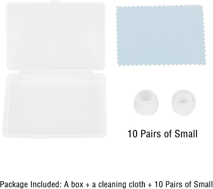 Silicone Small Replacement Earbud Tips Eartips - Image 2