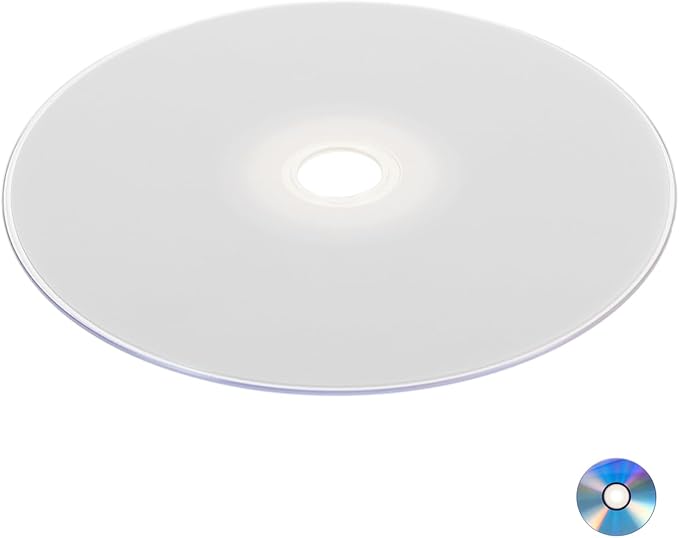 High-Capacity Blank Cd- 4.72 Inch Writable Digital Audio Media by NAMOARLY
