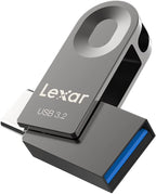 Lexar E32C 64GB Type-C USB Flash Drive, USB-A&USB-C 3.2 Gen 1 Dual Drive OTG by Lexar