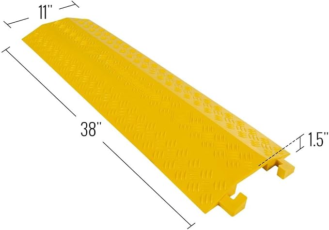 Guardian High Traffic Pedestrian Light Equipment Drop-Over Cable Cover Ramp - Image 3