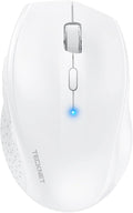 TECKNET Bluetooth Mouse, 4800 DPI Wireless Mouse, 2-Year Battery 6 Adjustable by Tecknet