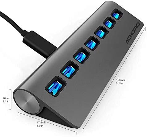 Achoro 7 Ports USB 3.0 Hub - Image 3