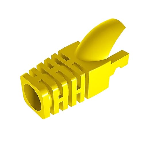 50 Pcs Cat5 Cat5E Cat6 Strain Relief Boot, RJ45 Plug Connector Cover Modular by VIVOCH