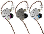 KZ ZSN Pro Dual Drivers 1BA 1DD in Ear Earphones HiFi Power Bass Earbuds - Image 2