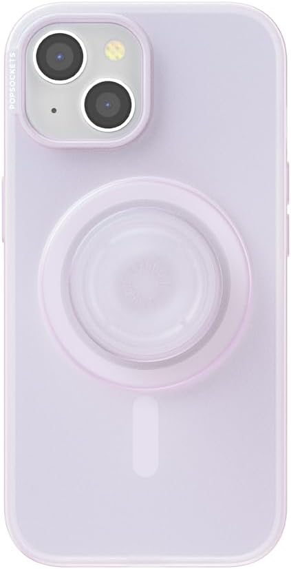 PopSockets iPhone 15 Case with Round Phone Grip Compatible with MagSafe - Image 2
