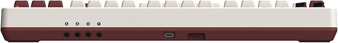 8Bitdo 87 Keys Retro Mechanical Keyboard Bluetooth/2.4G/USB-C, Hot Swappable - Image 3