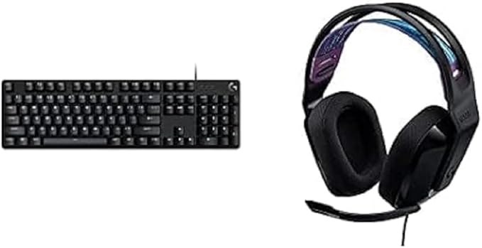 Logitech G413 SE Full-Size Mechanical Gaming Keyboard + G335 Wired Gaming by LogitechG