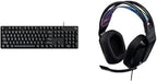 Logitech G413 SE Full-Size Mechanical Gaming Keyboard + G335 Wired Gaming by LogitechG