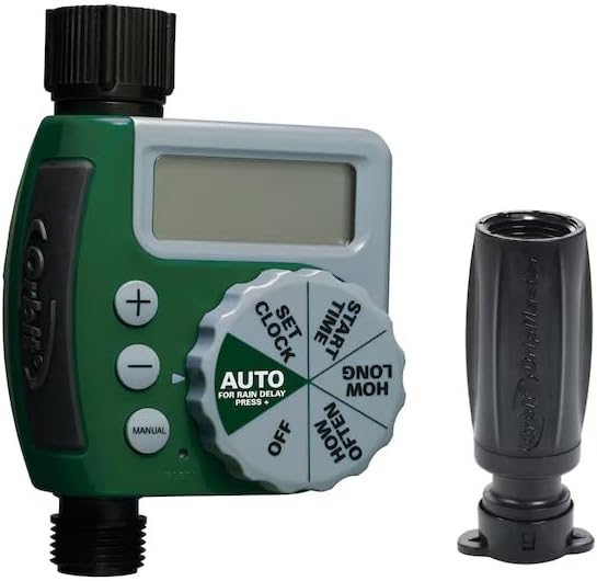 Orbit 62061Z 1-Outlet Programmable Digital Hose Watering Timer & 3-in-1 Filter by Orbit