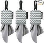 SPUDZ Classic Microfiber Lens Cleaner – Clip-On Pouch, Washable – by ALPINEINNOVATIONS