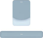 MOSISO Wrist Rest Support for Mouse Pad&Keyboard Set, Rectangular Ergonomic by MOSISO