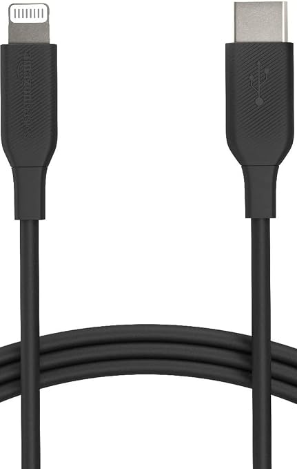 Amazon Basics USB-2.0 Type C to Lightning Cable, 3 Feet by AmazonBasics