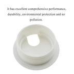 HAHIYO 2Pcs 1.5Inch/38mm White ABS Plastic U-Shaped Desk Grommet Wire Grommet - Image 3