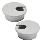 2 Pcs Desk Grommet 1-3/8" / 35 mm, Desk Cord Hole Cover, Cable Grommet ABS by EASYEAH