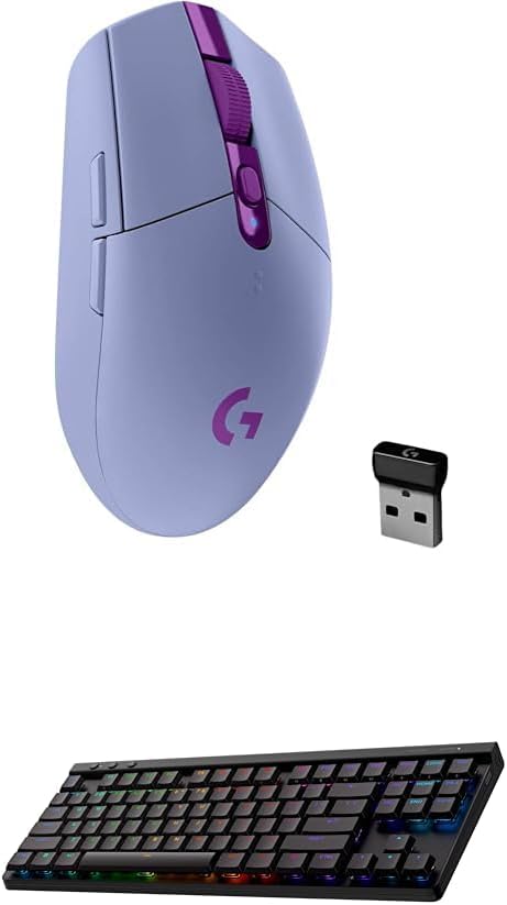 Logitech G305 Lightspeed Wireless Gaming Mouse + G515 TKL Wireless Gaming by LogitechG