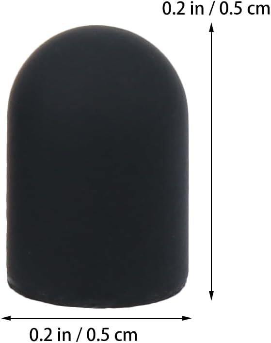 60 Pcs Rubber Tips for Stylus Pens:0.5x0.5x0.5cm Replacement Nibs for Touch - Image 2