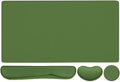 Large Keyboard Mouse Pad Set, Extended Mouse Pad+Keyboard Wrist Rest Support by WBWEIRDBEAST