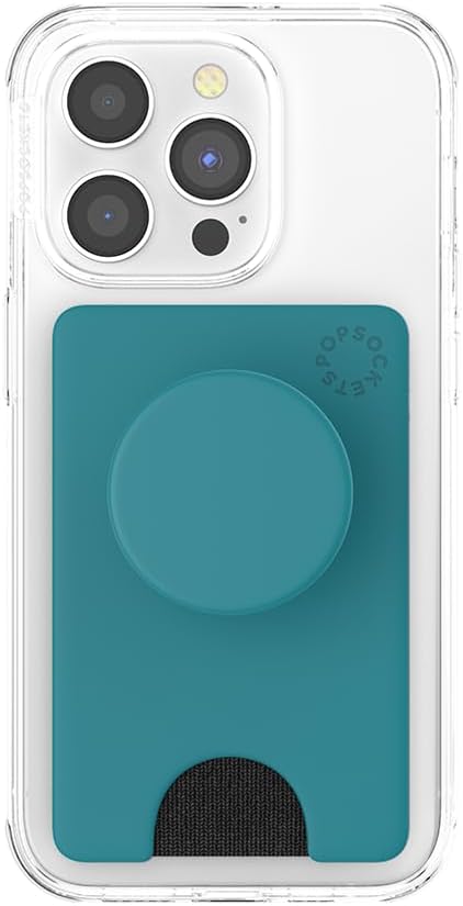 PopSockets Phone Wallet with Expanding Phone Grip, Phone Card Holder, Solid - Image 5
