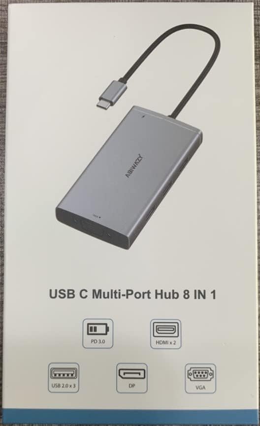 ABIWAZY USB C Docking Station Dual Monitor Adapter - Image 7