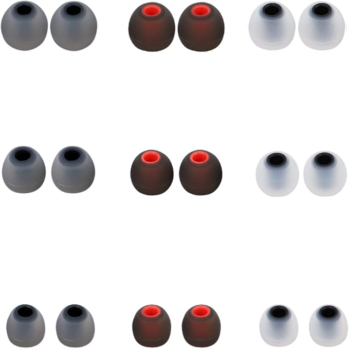 Earbud Tips Earbud Replacement Pieces Silicone Soft and Comfortable Compatible by CYADCI