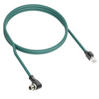 Alvin's Cables M12 X-Code 8 Pin Male to RJ45 Ethernet Cable - Image 3