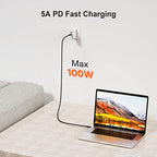 CableCreation USB 4 Cable for Thunderbolt 4/3, 2.6FT 40Gbps 100W USB C Cable - Image 6