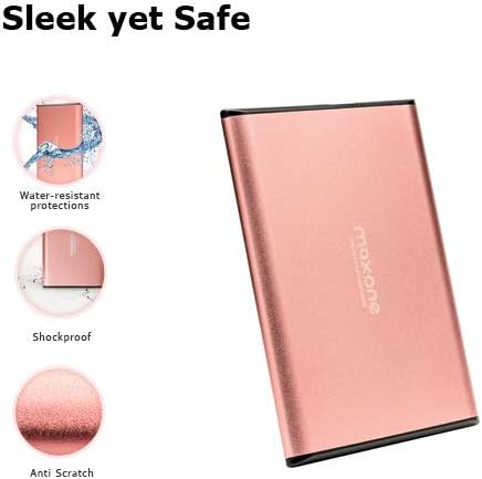 Maxone 500GB Ultra Slim Portable External Hard Drive HDD USB 3.0 Compatible - Image 5