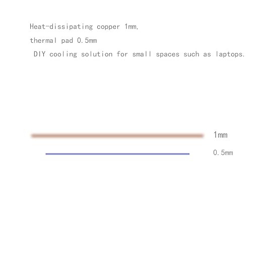 Laptop NVMe M.2 Heatsink kit，Heat Sink Copper - Image 4