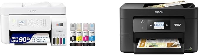 Epson EcoTank ET-4800 Wireless All-in-One Cartridge-Free Supertank Printer by Epson