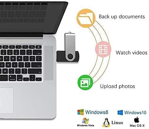 JUANWE 4GB USB Flash Drive 10 Packs，Bulk Thumb Drives Jump Drive - Image 6