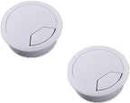2pcs 2 inch Desk Wire Cord Cable Grommets Hole Cover by DISIWENE