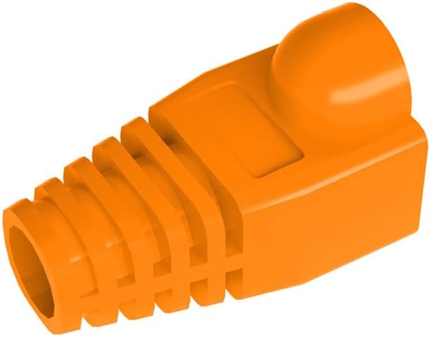 50 Pcs Cat5 Cat5E Cat6 Strain Relief Boot, RJ45 Plug Connector Cover Modular by VIVOCH