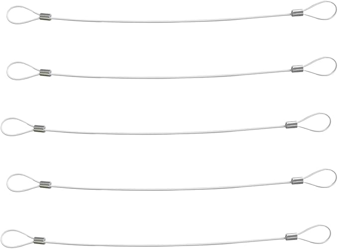 Cable Tethers 30 Pack with Crimping Tool, Adjustable Security Cable Look - Image 4