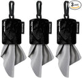 SPUDZ Classic Microfiber Lens Cleaner – Clip-On Pouch, Washable – by ALPINEINNOVATIONS