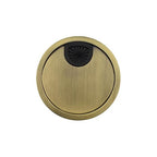 HAHIYO 1Pcs 3.15Inch/80mm Bronze Zinc Alloy Desk Grommet Wire Grommet Cable by HAHIYO