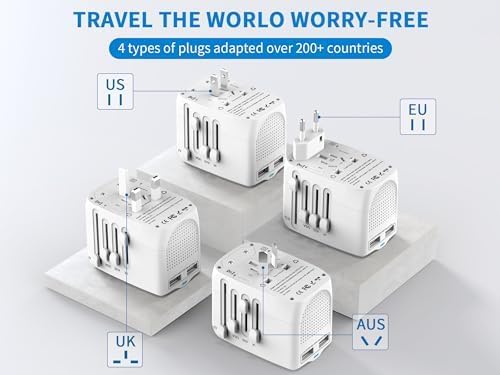 International Travel Adapter Voltage Converter Combo - Image 4