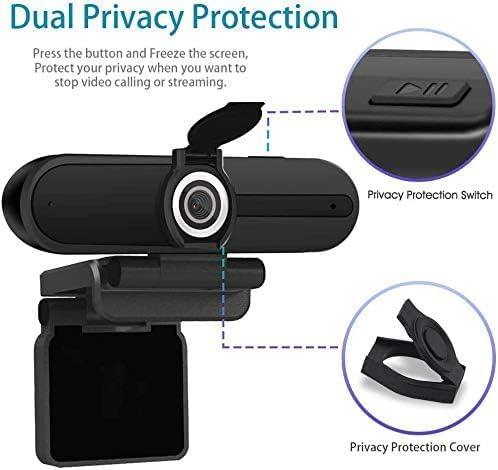 4K Webcam, HD Webcam 8MP- Laptop PC Desktop Computer Web Camera - Image 3