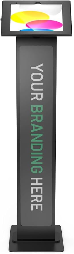 iPad 10th-11th Gen, Apex Enclosure Brandable Floor Stand - Image 3