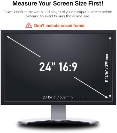 24 Inch - 16:9 Aspect Ratio - Computer Privacy Screen Filter - Image 6